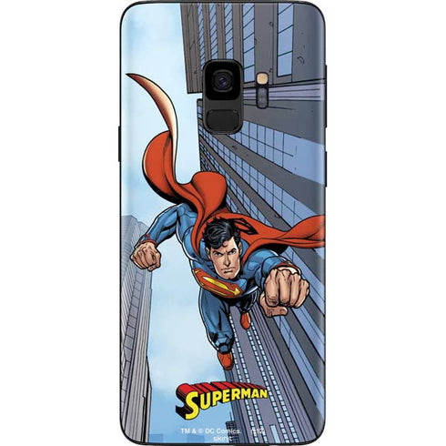 DC Comics Superman Flying Pose Galaxy S9 Skin